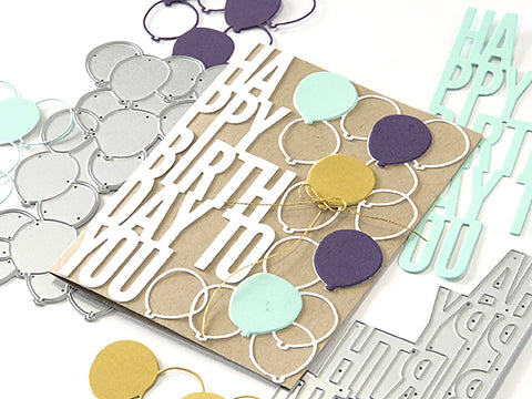 FEATURE FRIDAY: BIRTHDAY PERFECT PAIRING DIES | LET'S PARTY TURNABOUT™ | YAY FOR BIRTHDAYS