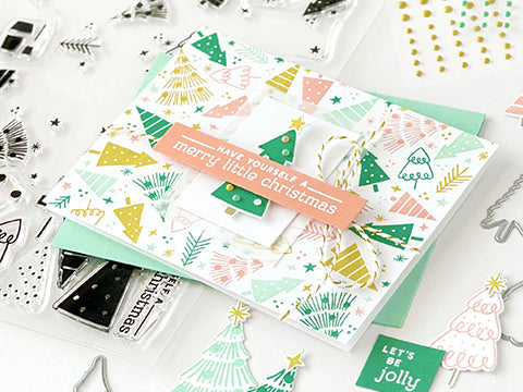 FEATURE FRIDAY: MIX & MATCH HOLIDAY SENTIMENTS + TINY TREES