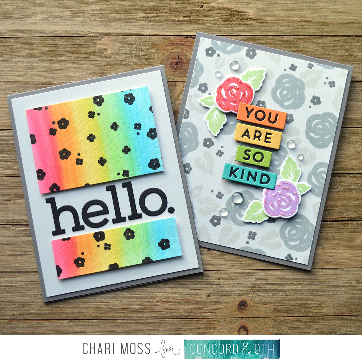 FEATURE FRIDAY: Kindness Blooms & Tall Type BUNDLES