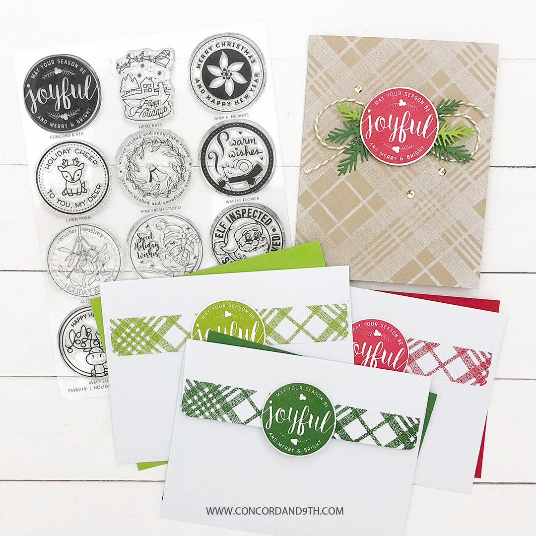 Holiday Seals by The Stamping Village