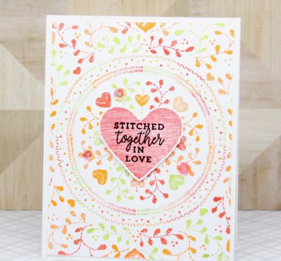 FEATURE FRIDAY: Stitched Turnabout stamp + Faceted Turnabout stencils