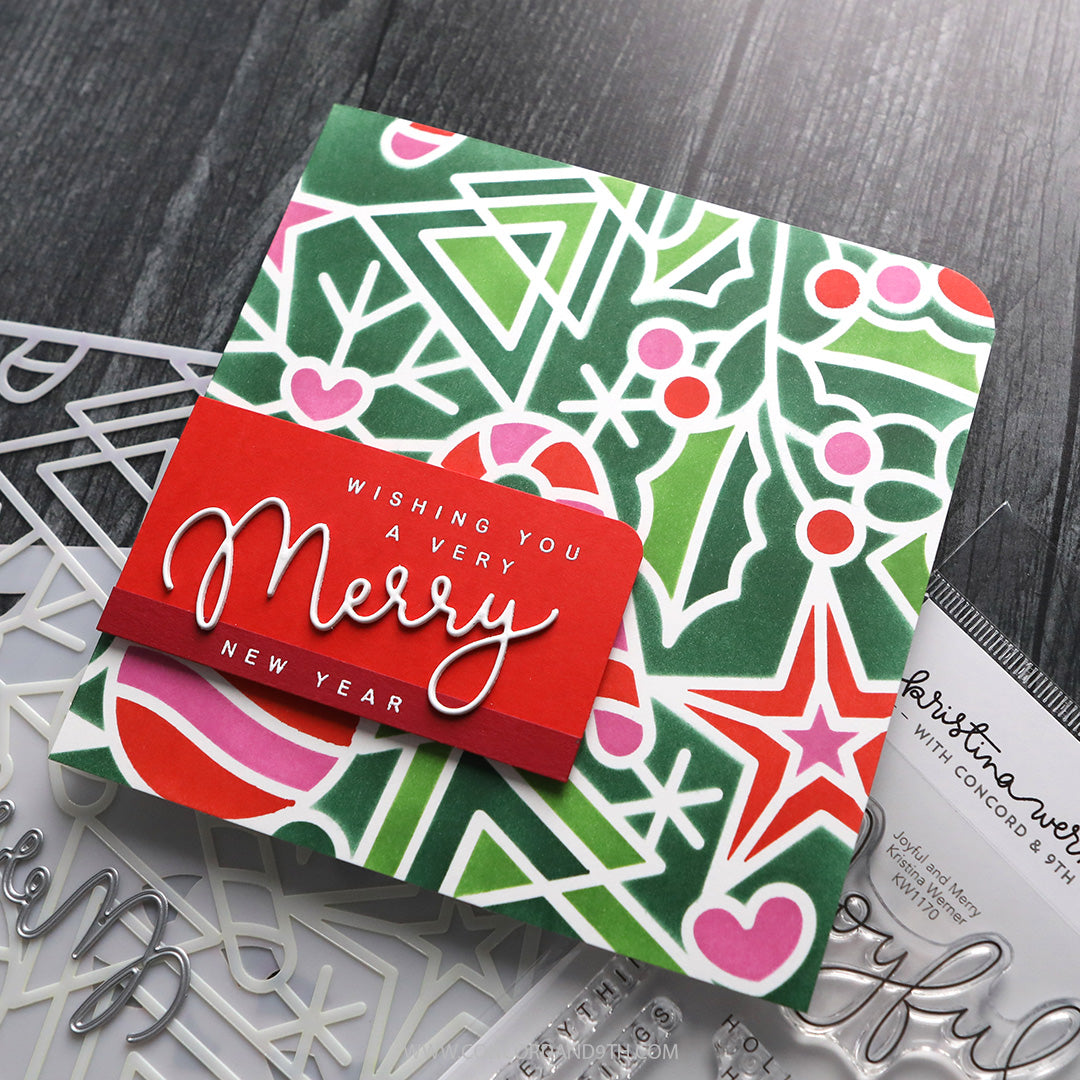 Holiday Icons Stencil Pack