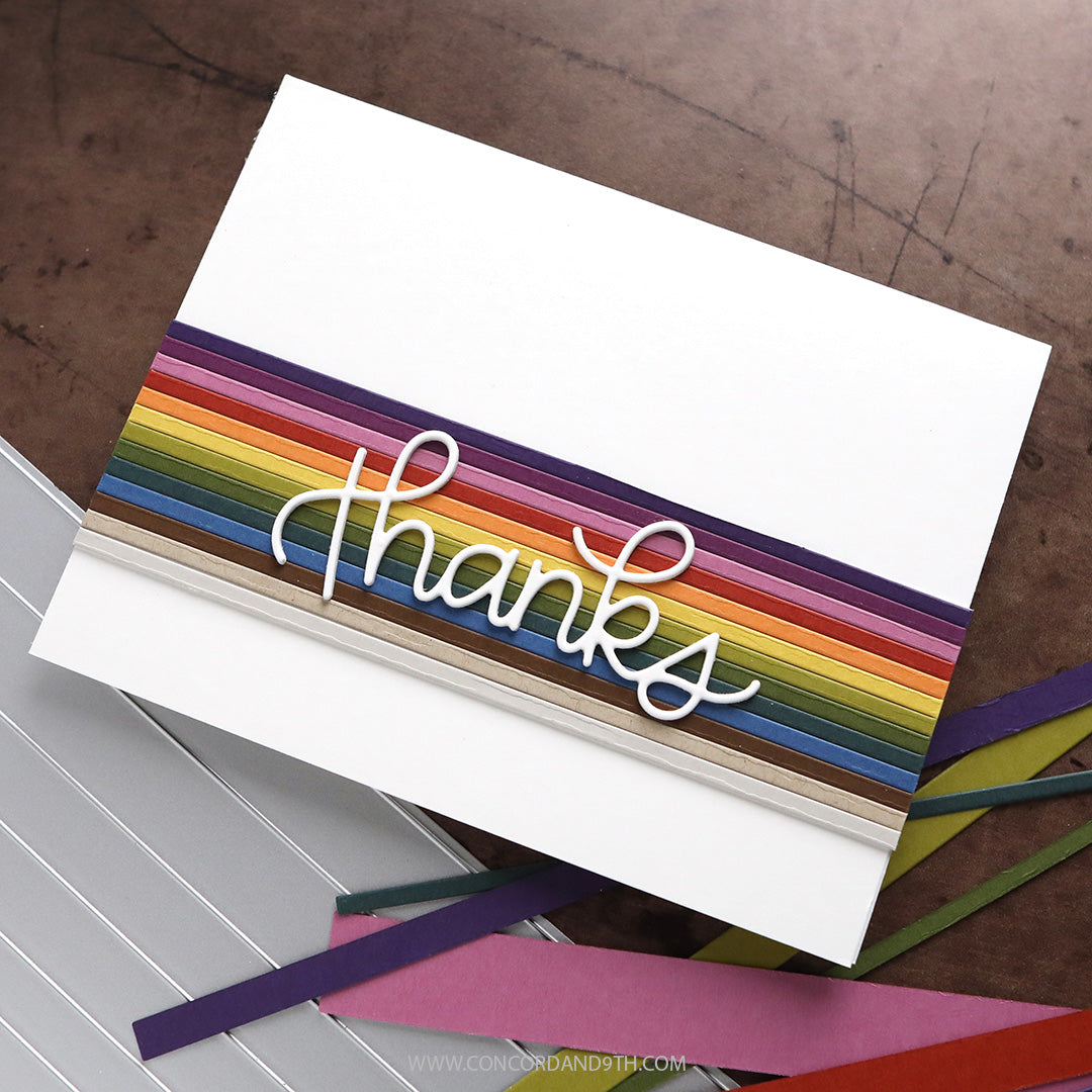 Thick and Thin Thanks Dies