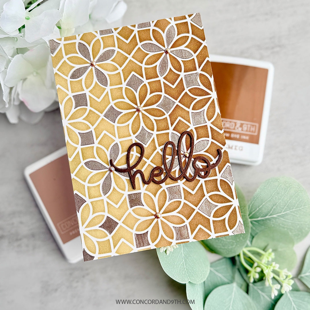 Cara Medallion Stencil Pack