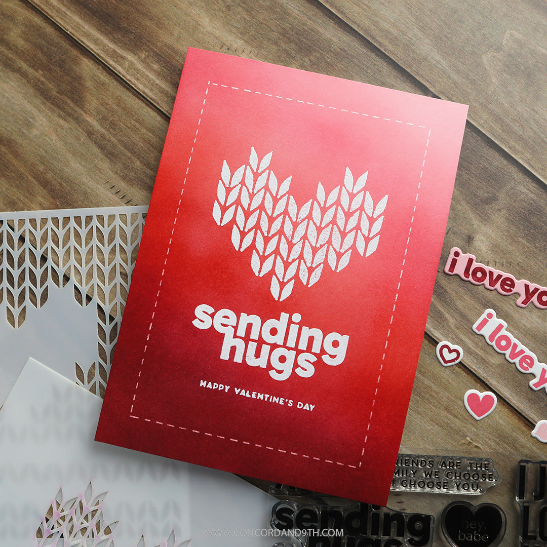 Mixed Greetings Love Stamp Set