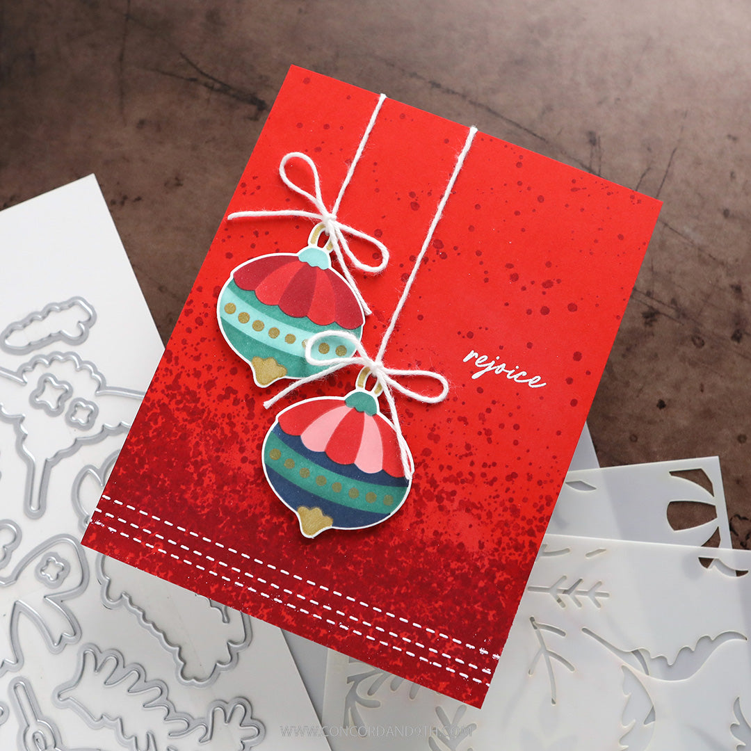 Ornamental Christmas Stencil Pack