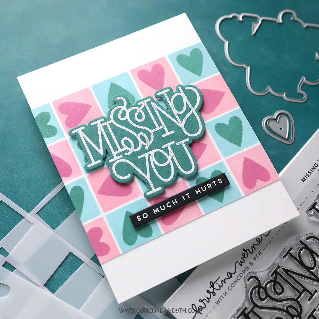 Missing Your Hugs Stamp Set