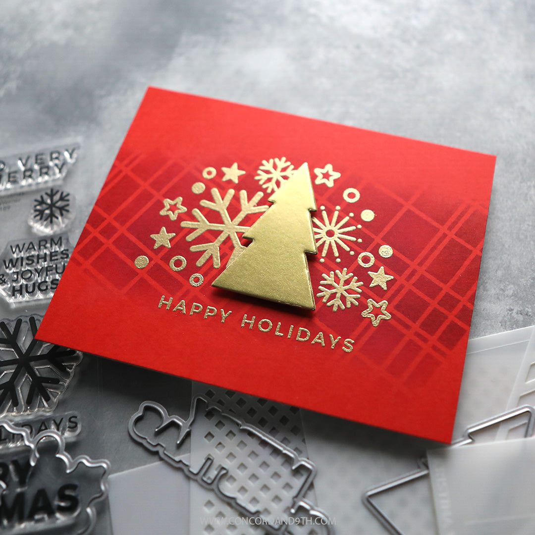 Simple Christmas Stencil Pack
