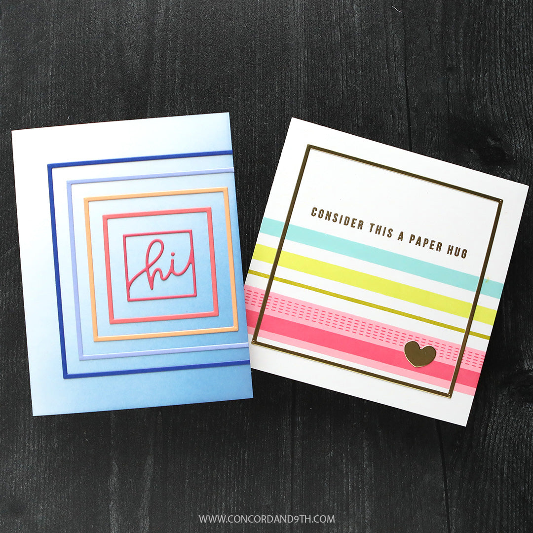 Square Thin Frames Dies