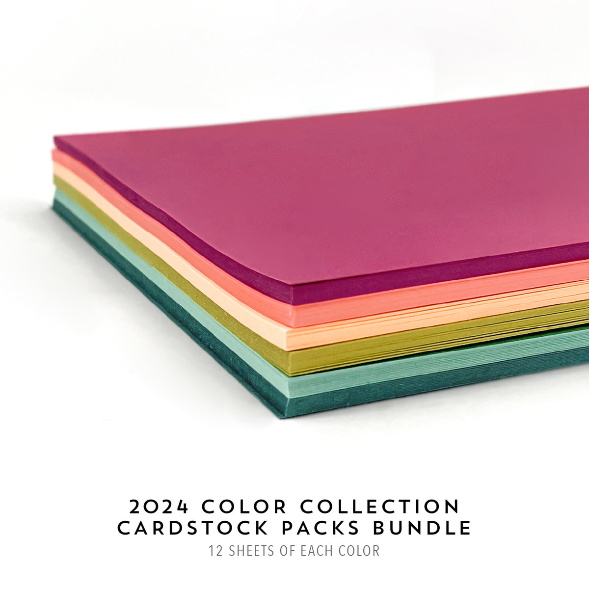 2024 Color Collection Cardstock Packs Bundle