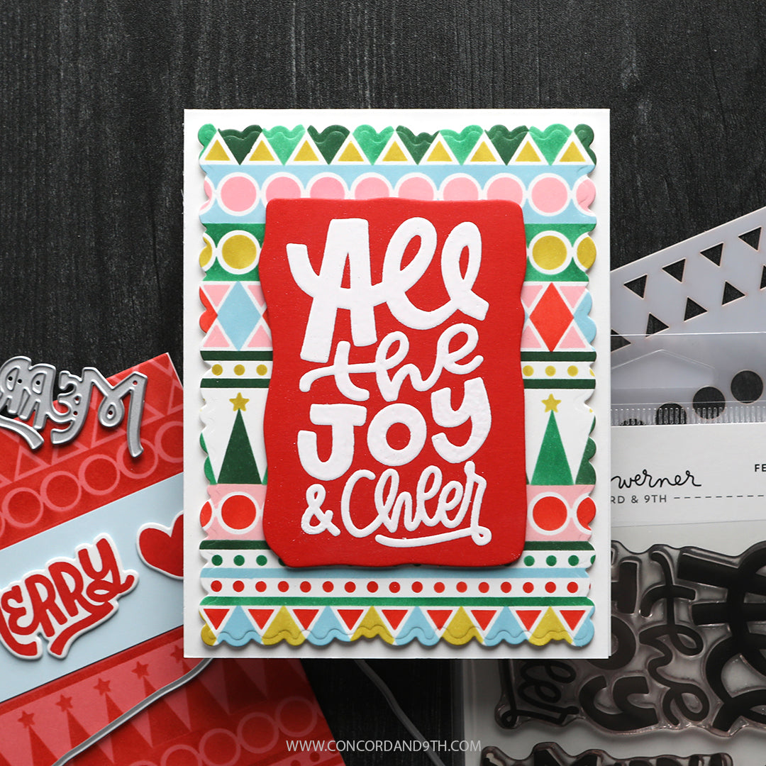 Festive Fun Pattern Stencil Pack