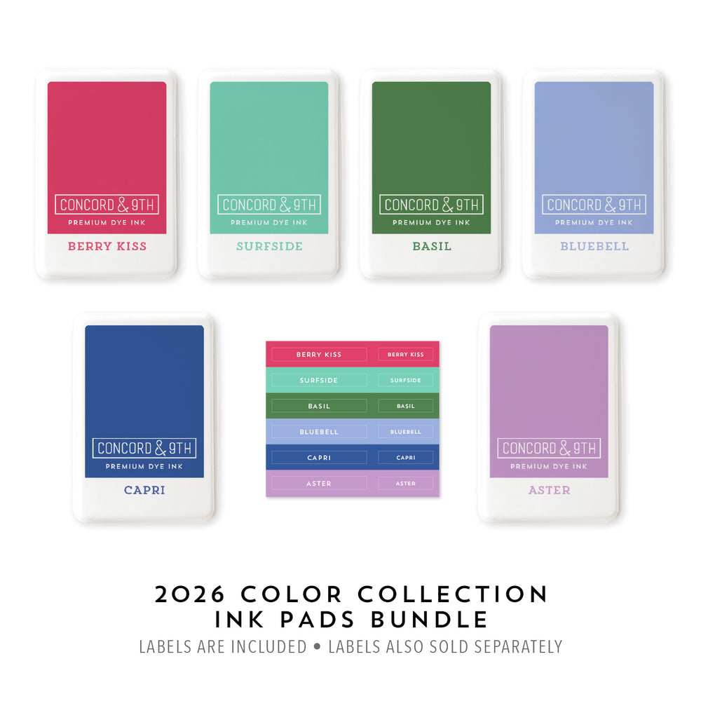 2026 Color Collection Ink Pad Bundle