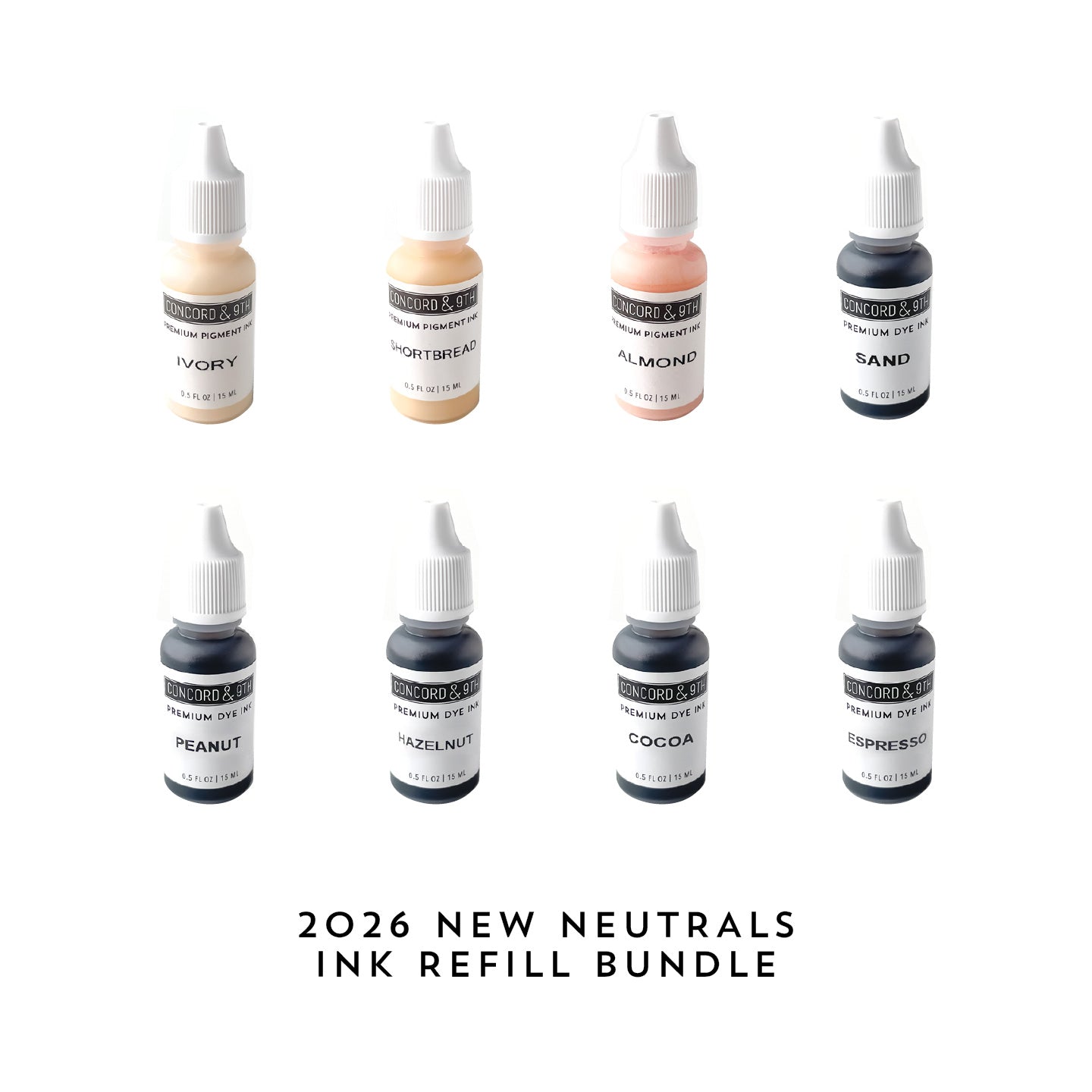 2026 New Neutrals Ink Refills Bundle