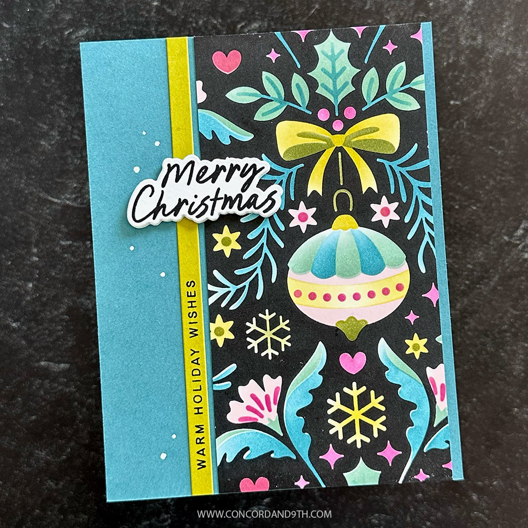 Holiday Cheer Greetings Dies