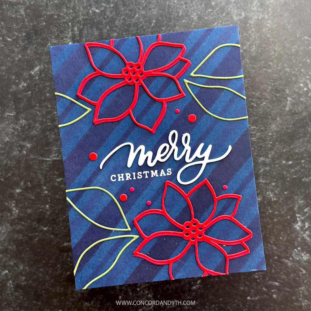 Merry Script Stamp Set