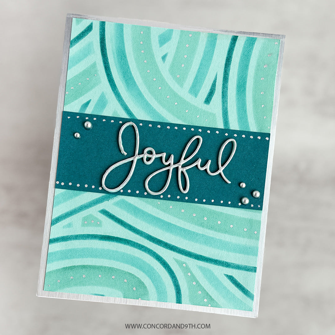 Peppermint Stripes Stencil Pack