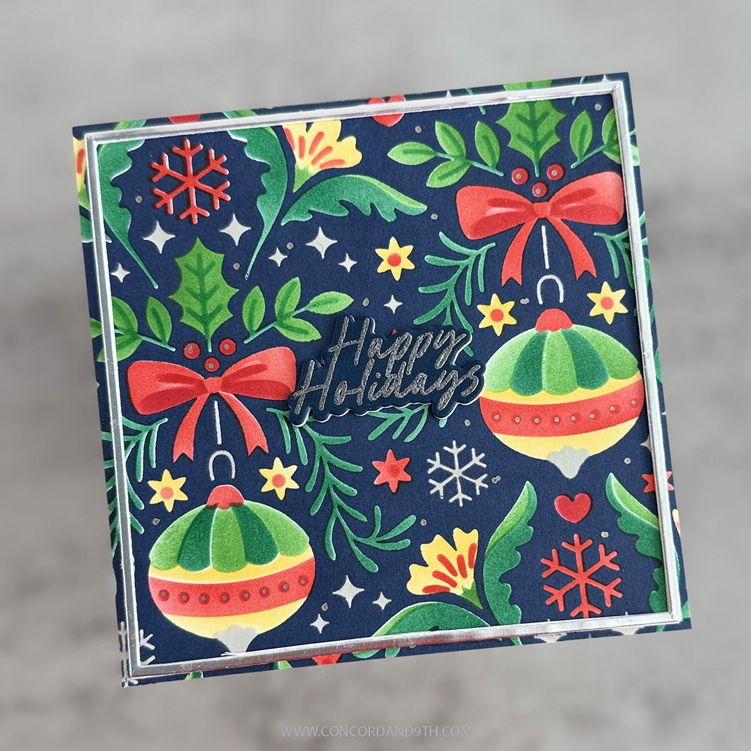 Ornamental Christmas Stencil Pack