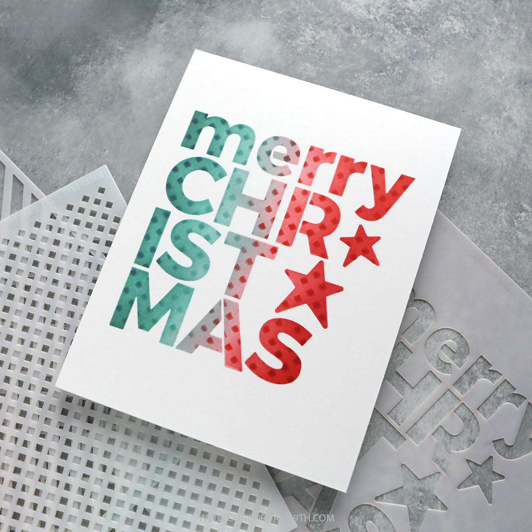 Simple Christmas Stencil Pack