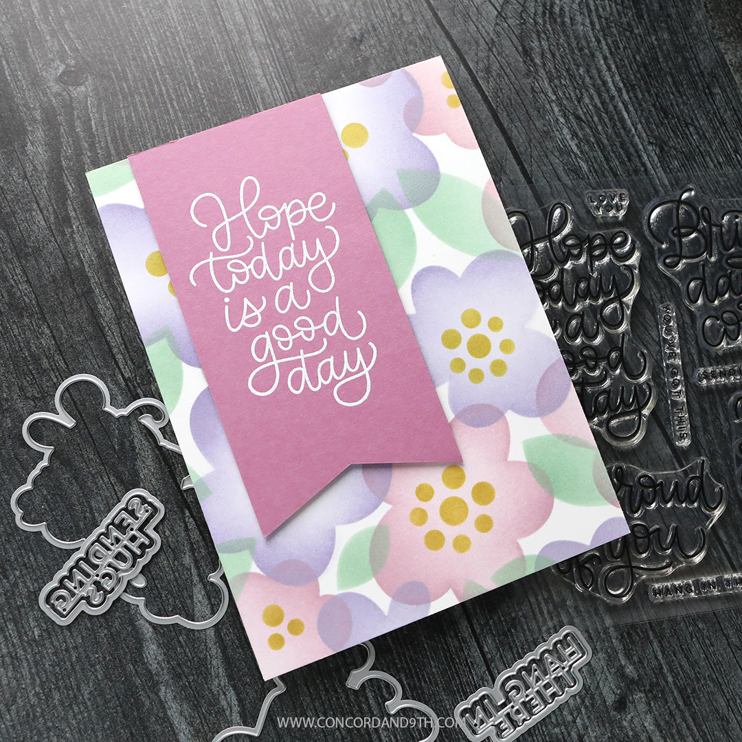 Simple Flowers Stencil Pack