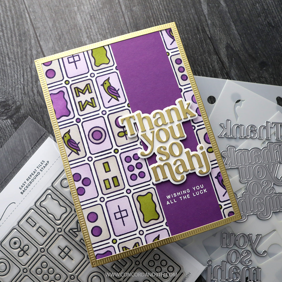Easy Repeat Tiles Background Stamp