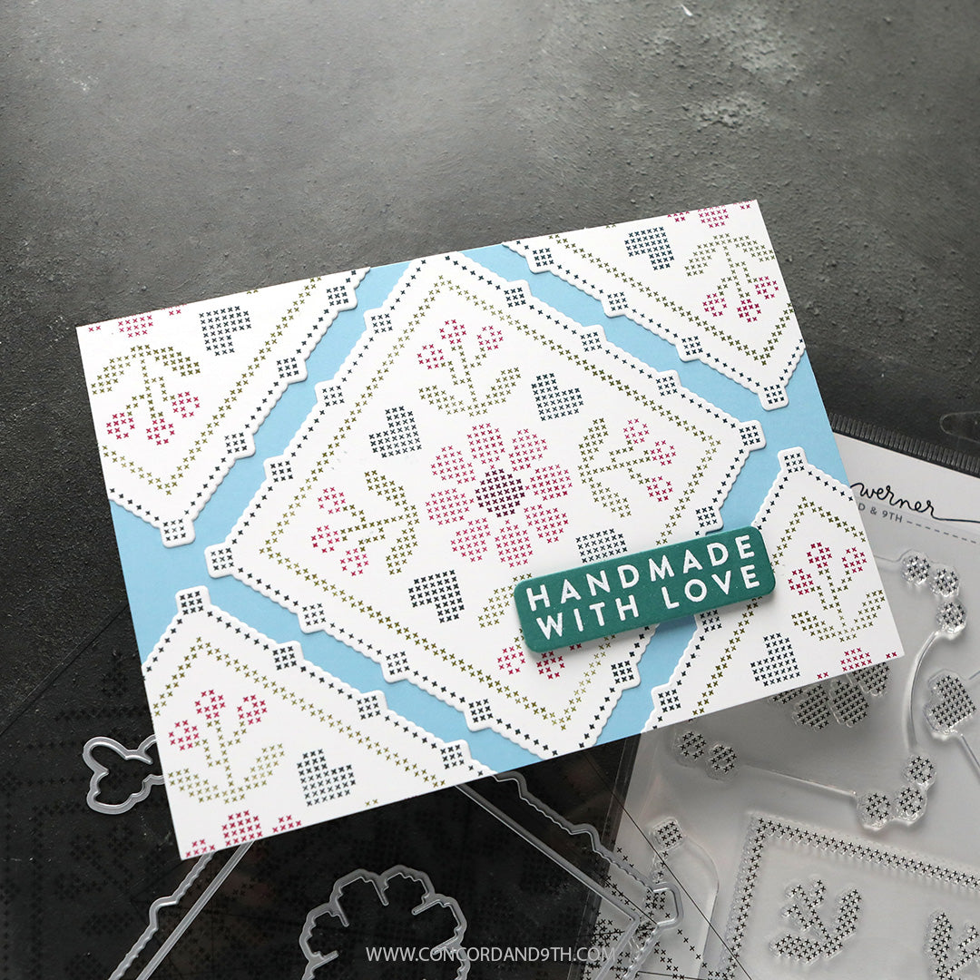 Handmade With Love Stamp Set