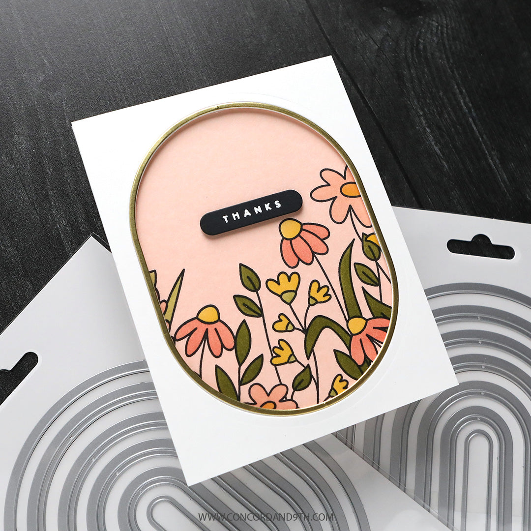 Flower Field Stamp Set