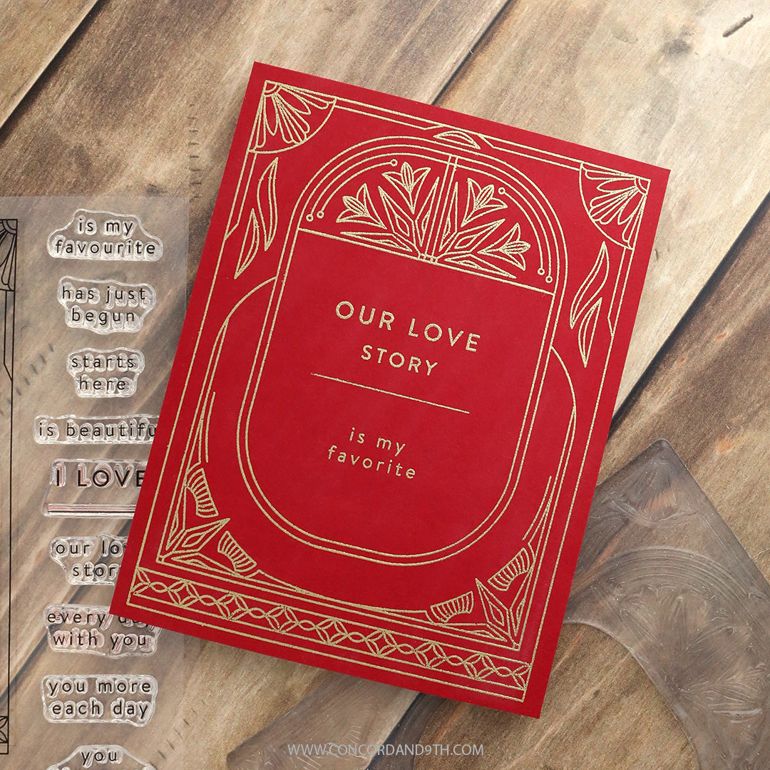 Our Love Story Stamp Set