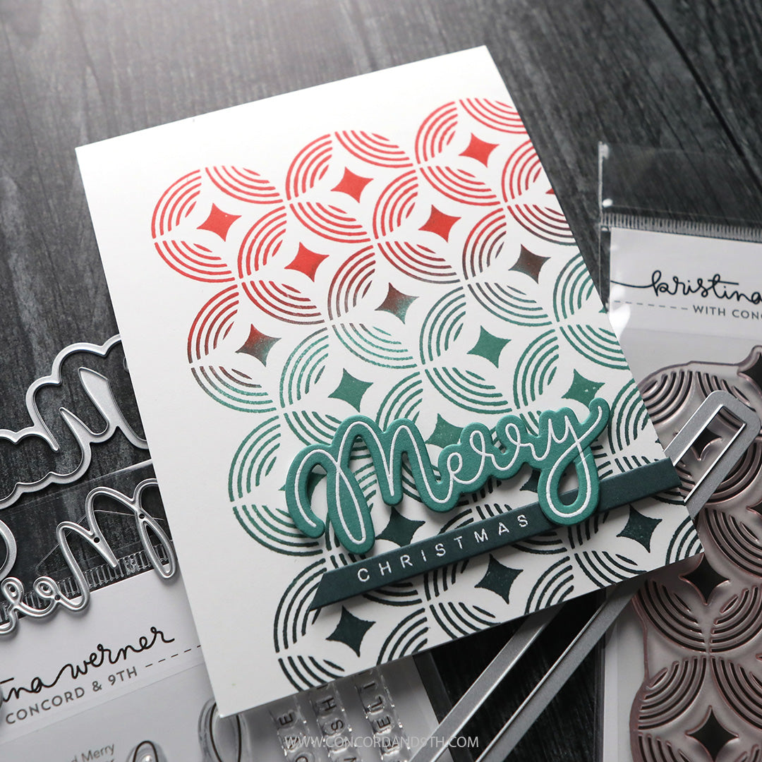 Deco Star Easy Repeat Background Stamp