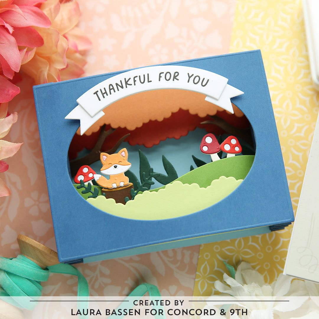 Accordion Woodland Stamp Set