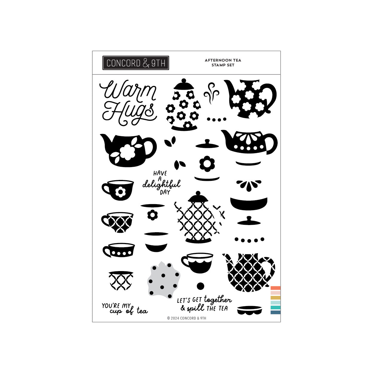 Afternoon Tea Stamp Set