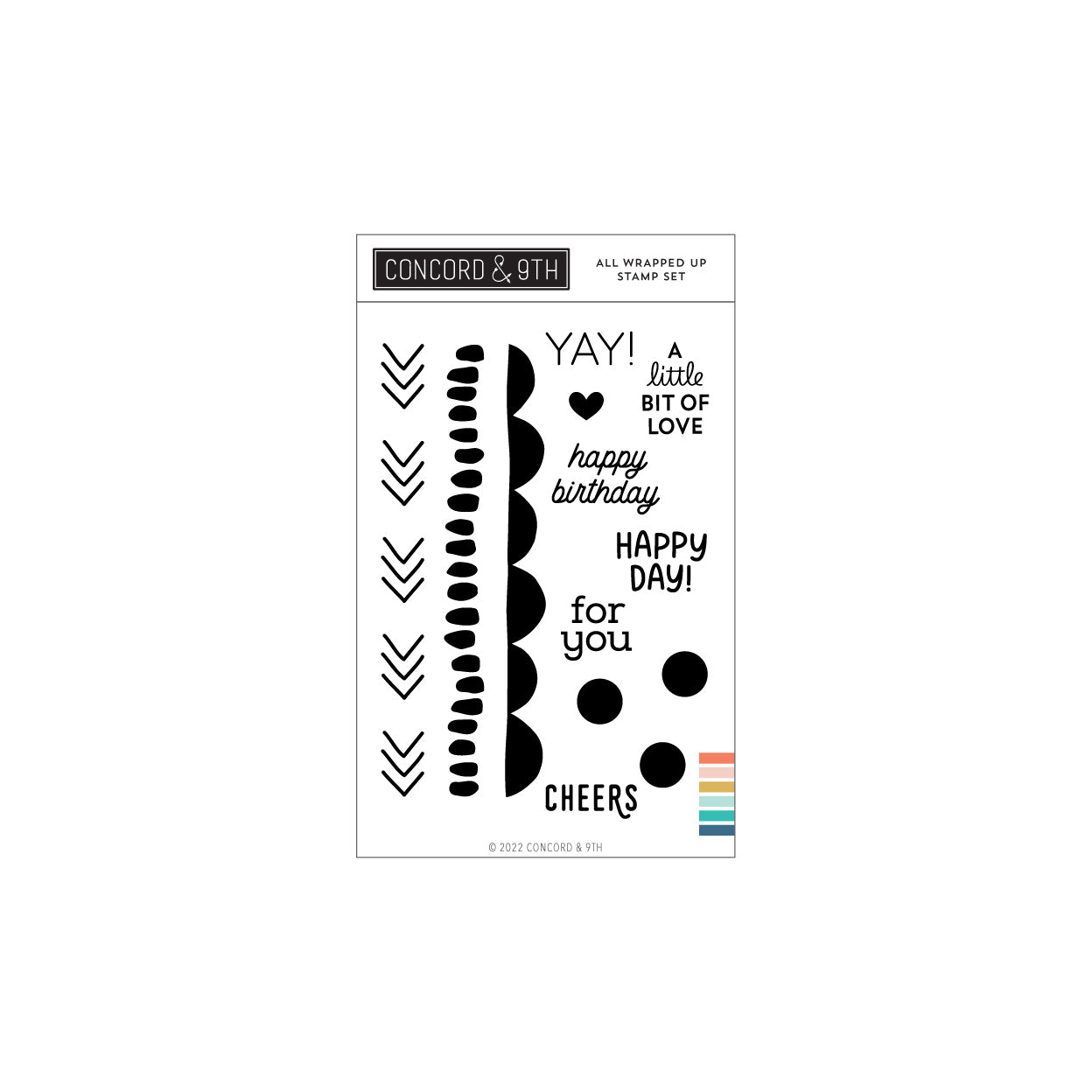 Juego de sellos All Wrapped Up