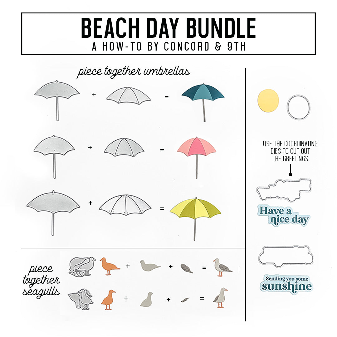Beach Day Stamp Set