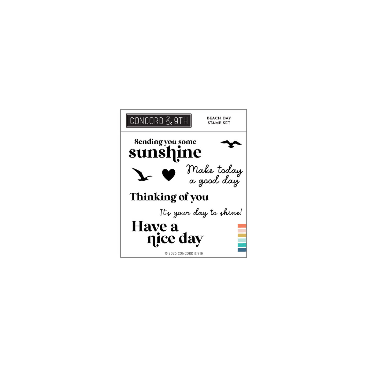 Beach Day Stamp Set
