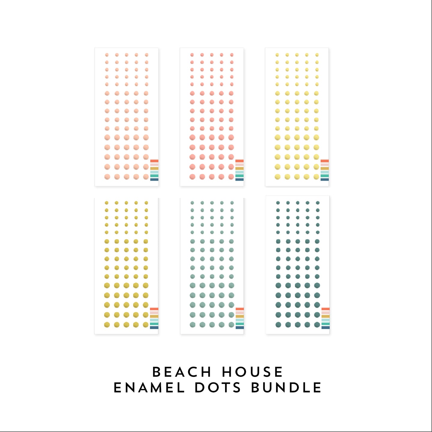 Beach House Enamel Dots Bundle