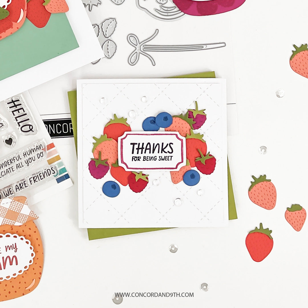 Berries and Jam Stamp Set