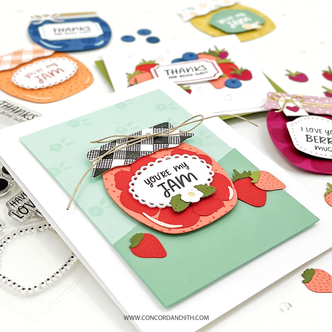 Berries and Jam Stamp Set