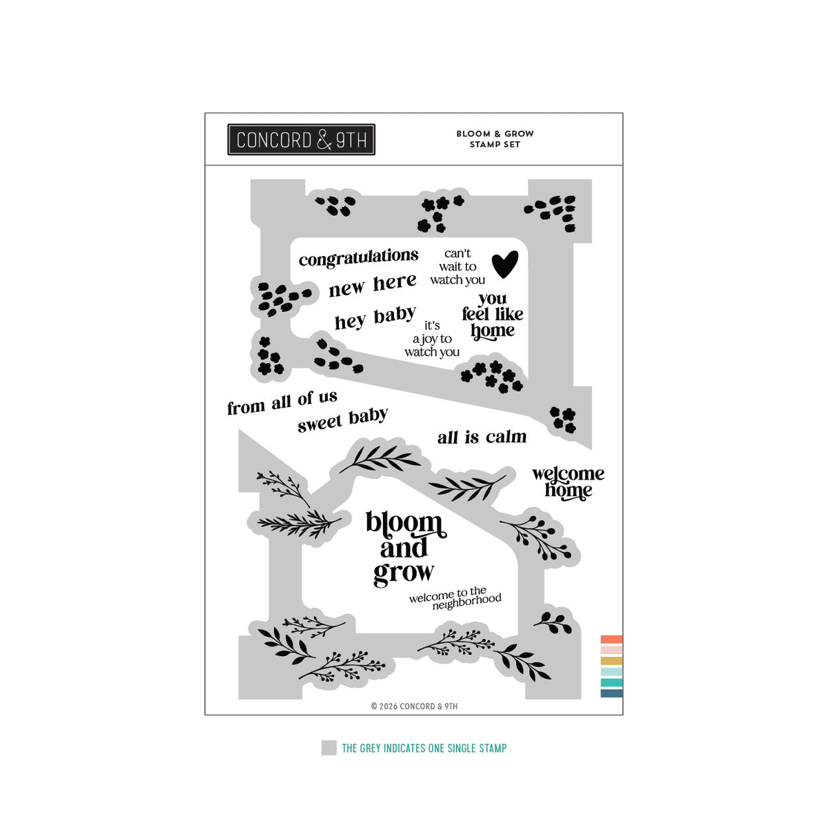 Bloom & Grow Stamp Set
