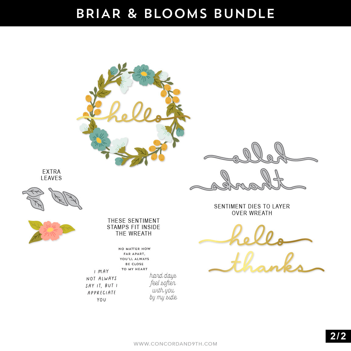 Briar & Blooms Dies