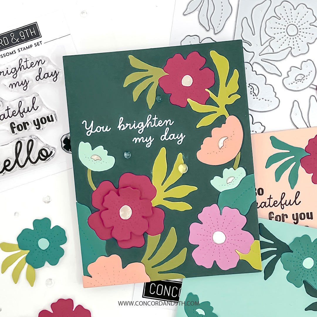 Bright Blossoms Stamp Set