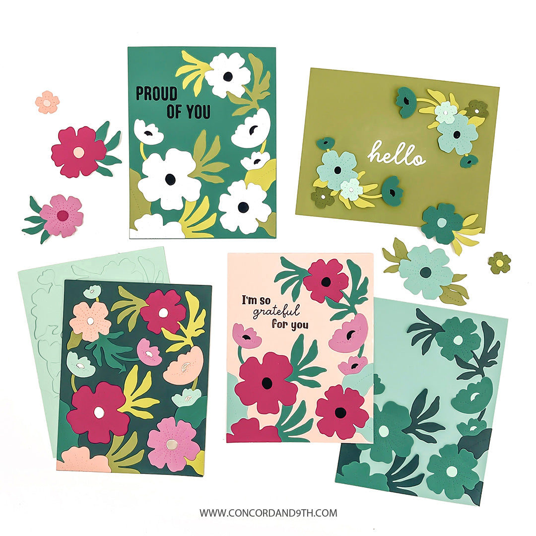 Bright Blossoms Stamp Set