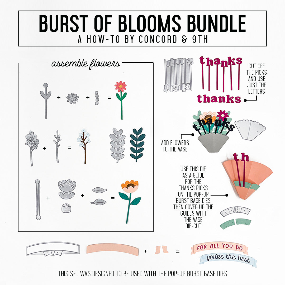 Burst of Blooms Stamp Set