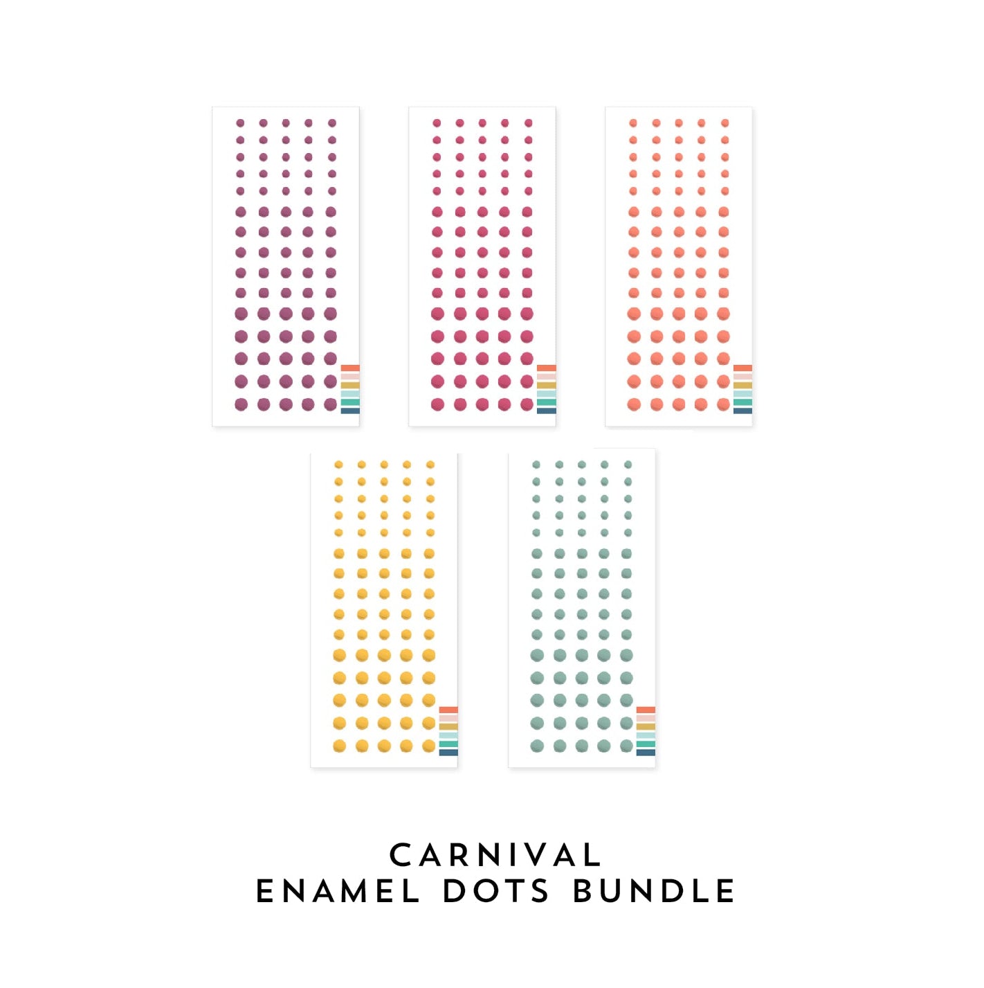 Carnival Enamel Dots Bundle