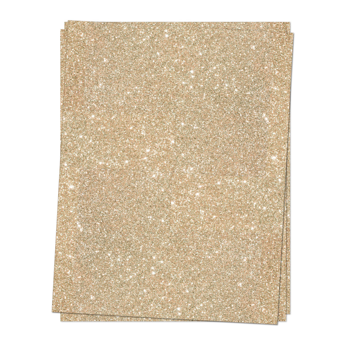 Champagne Glitter Cardstock