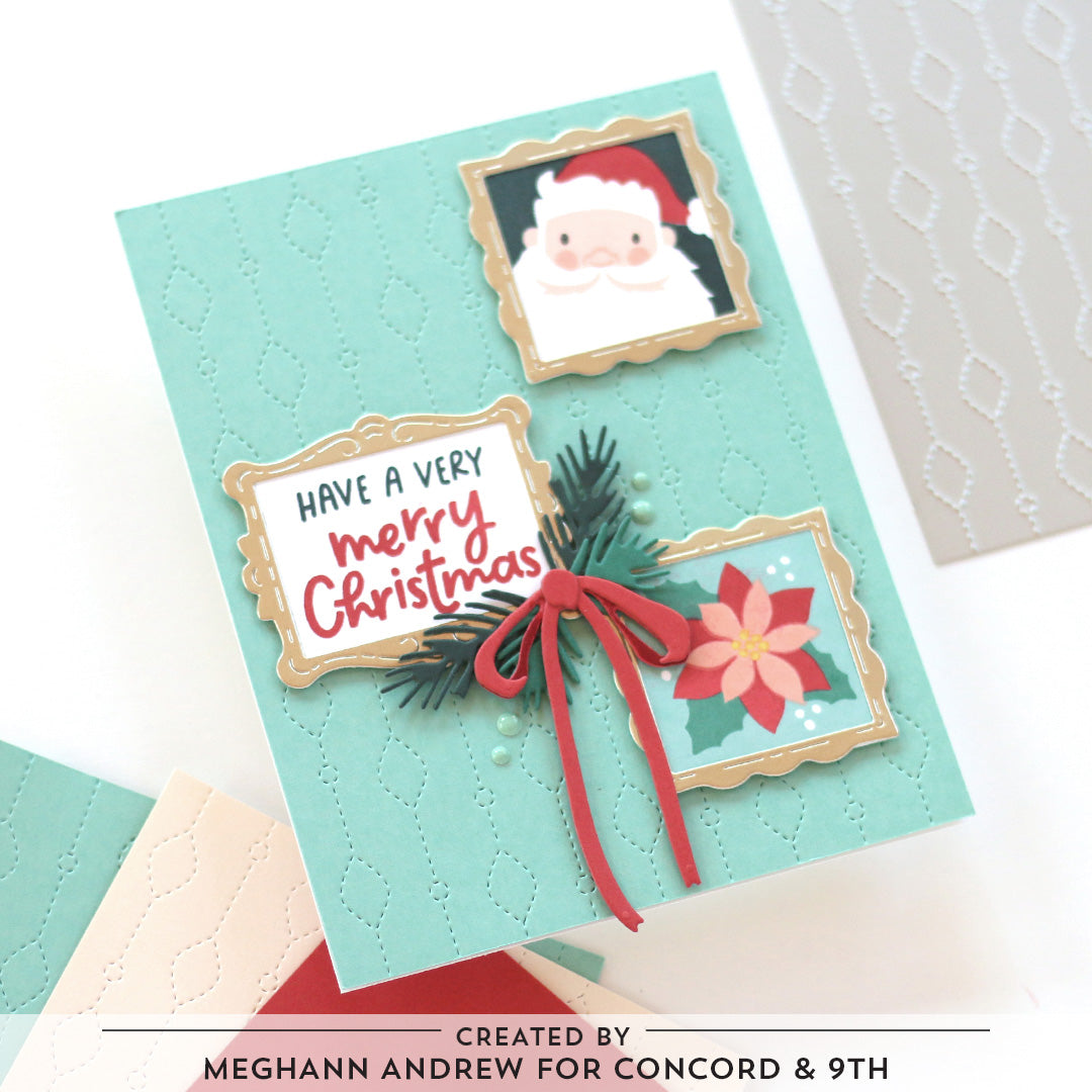 Chandelier Card Front Die
