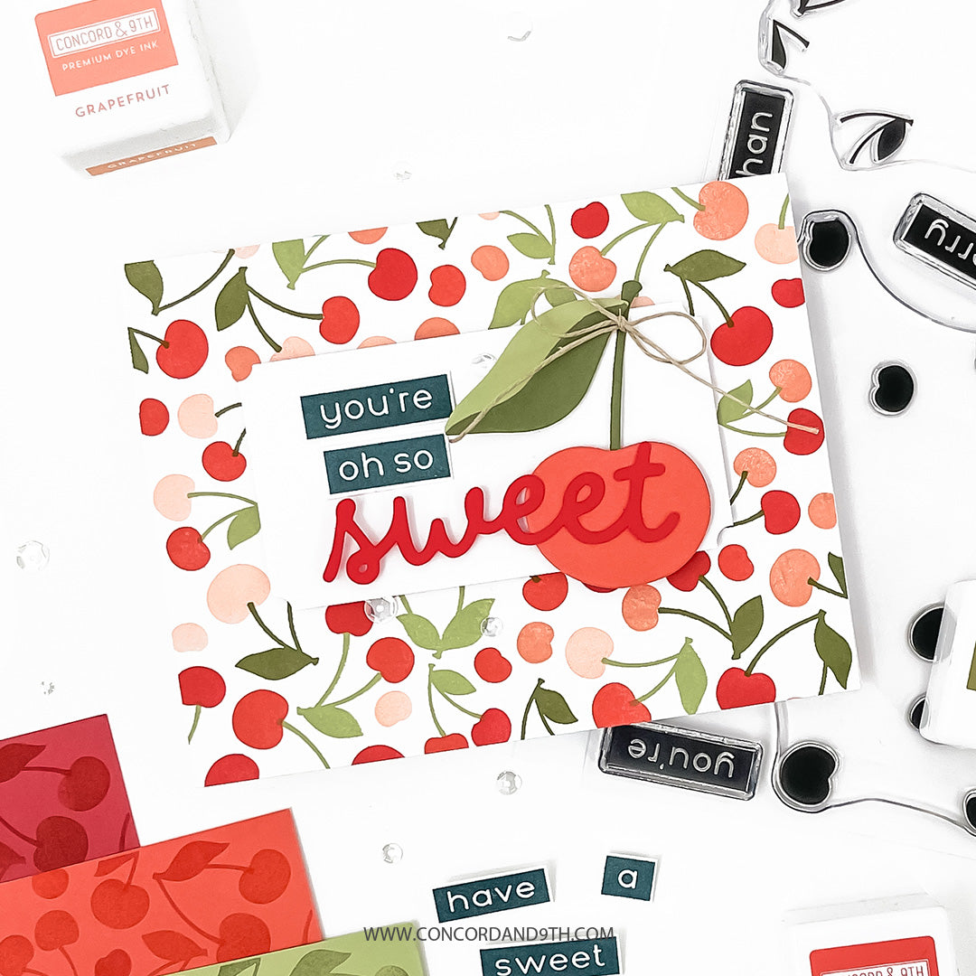 Cherry Turnabout™ Stamp Set