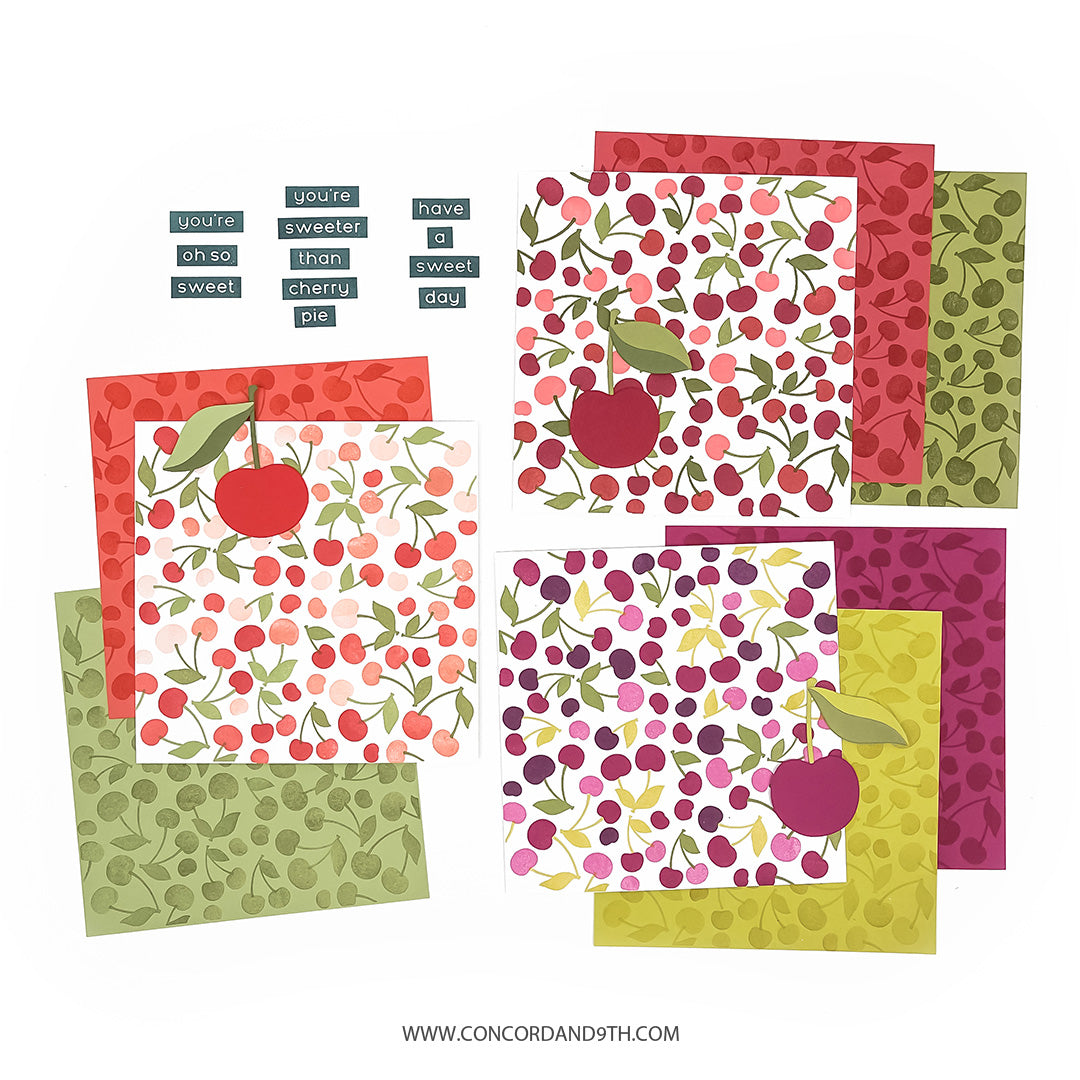 Cherry Turnabout™ Stamp Set