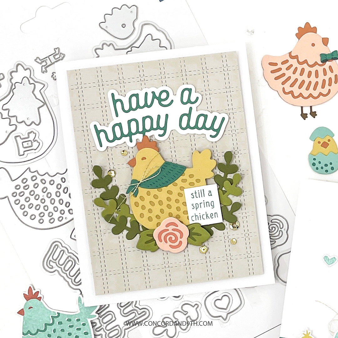 Chicken Chatter Stamp Set