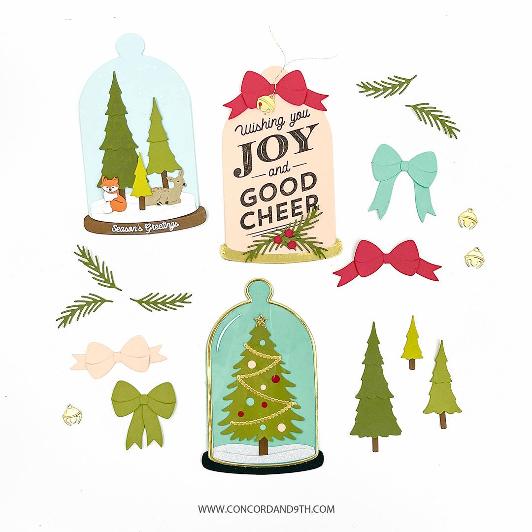 Christmas Cloche Stamp Set
