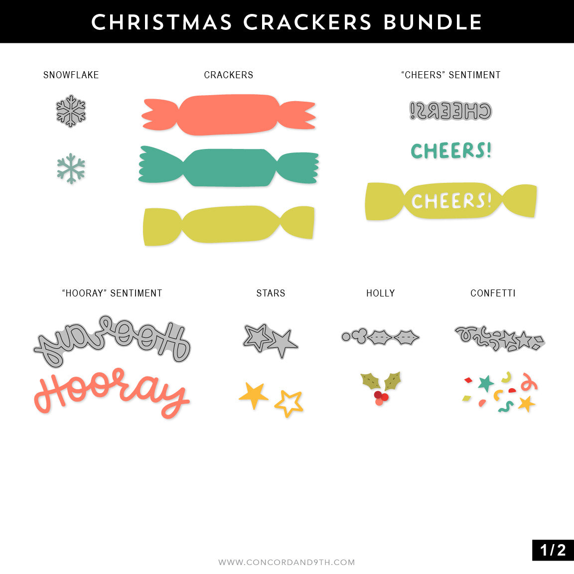 Christmas Crackers Stamp Set