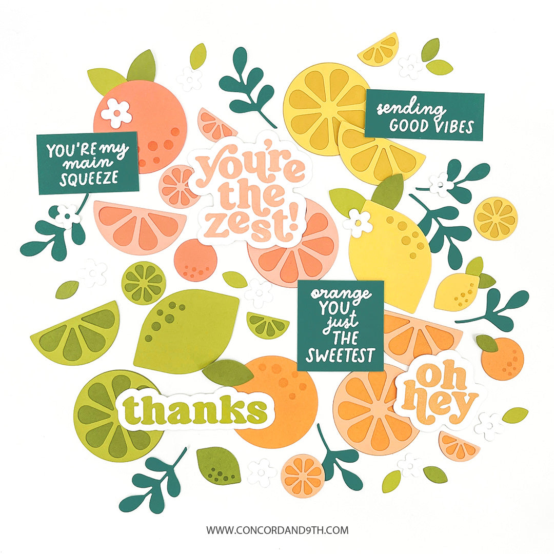 Citrus Crush Stamp Set